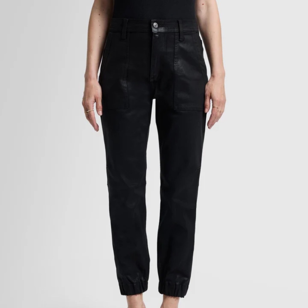 7 for all mankind coated darted boyfriend Joggers